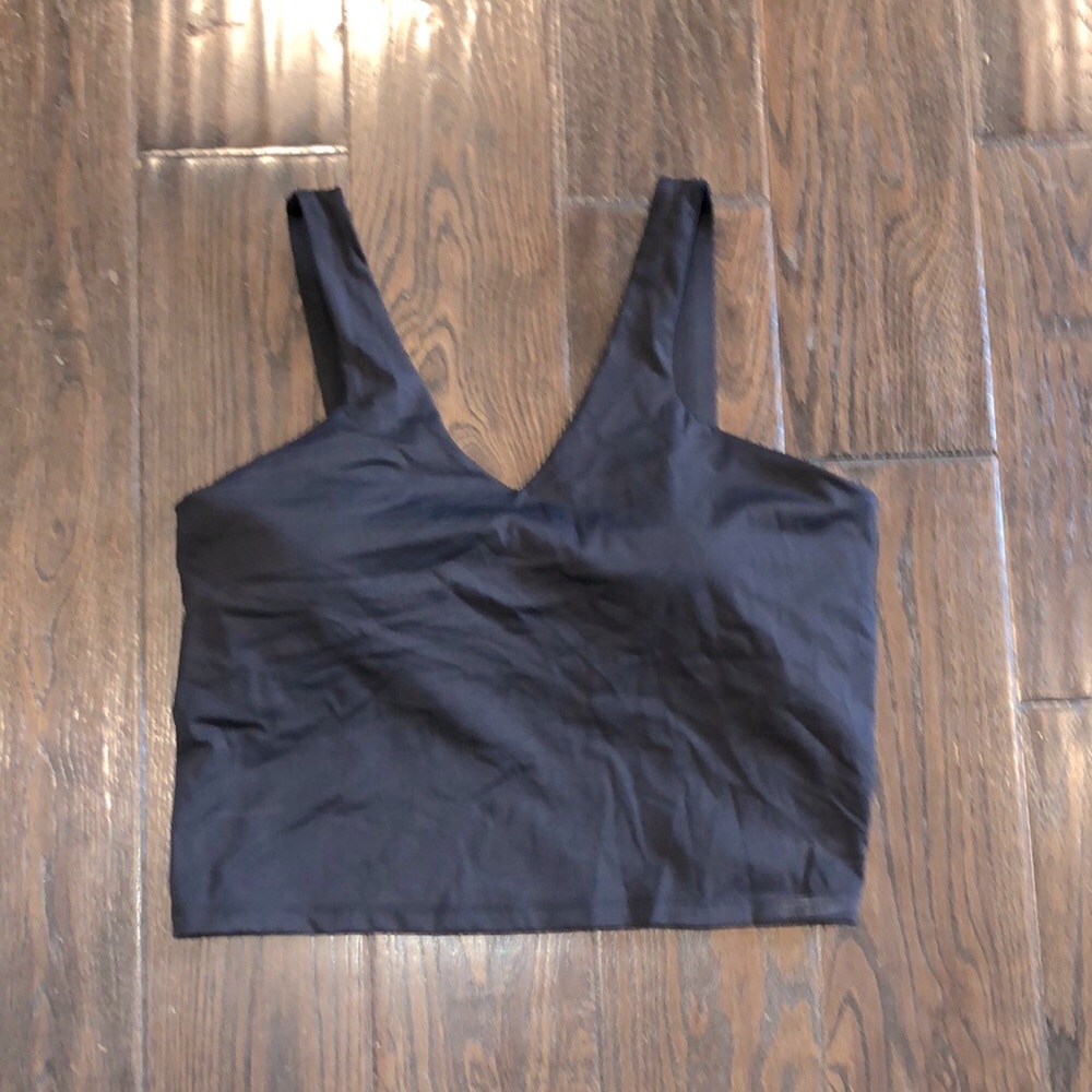 Avia tennis bra tank in black new with tags size large